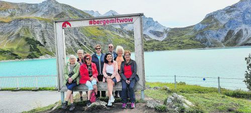 Die Kegler besuchten den Lünersee, welcher zu den schönsten Plätzen Österreichs zählt. Unterfurtner
