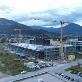 Dornbirn-Nord zur Hälfte bebaut