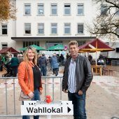 Staatsakt mitten im Volksfest