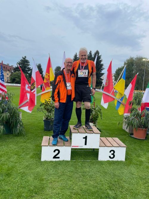 Erfolgreich unterwegs waren die „erfahrenen“ Athleten der Sportgemeinschaft Götzis.  Privat
