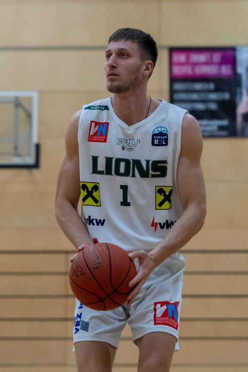 Eugenius Sergienko ist einer der vier neuen Lions-Legionäre. VN/Stiplovsek