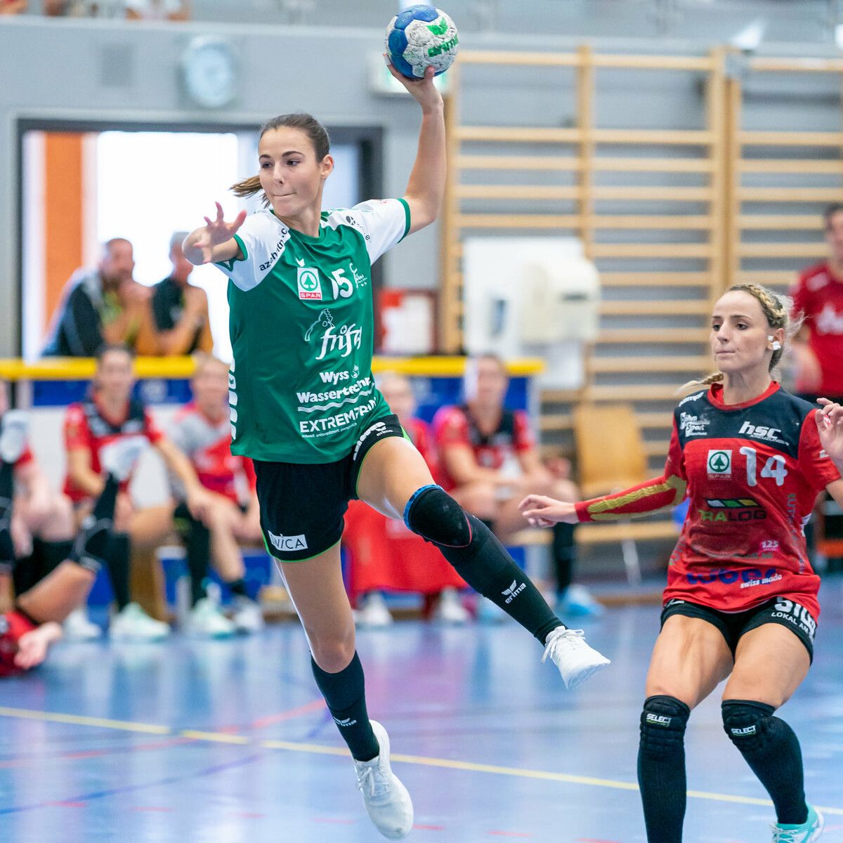 In ihrem letzten Spiel mit dem LC Brühl holte Fabienne Tomasini den vierten Titel.⇒