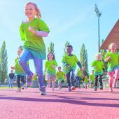 Der Marathon bewegt auch die Kleinen