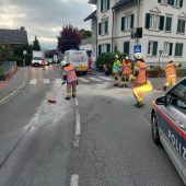 Sturz mit der Harley