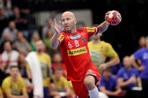 In seinem 210. Länderspiel stockte Robert Weber mit fünf Treffern seine Statistik auf 925 Volltreffer auf und liegt damit 164 Tore hinter All-Time-Rekordhalter Andi Dittert.  GEPA