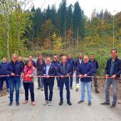 Unterer Gampweg wieder befahrbar