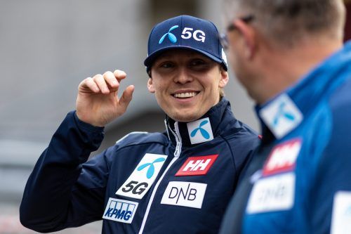Henrik Kristoffersen schätzt seine Siegchancen „viel höher als früher“ ein. gepa