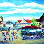 Malerischer Rundgang durch die Messestadt