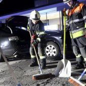 Zwei Verletzte bei Auffahrunfall