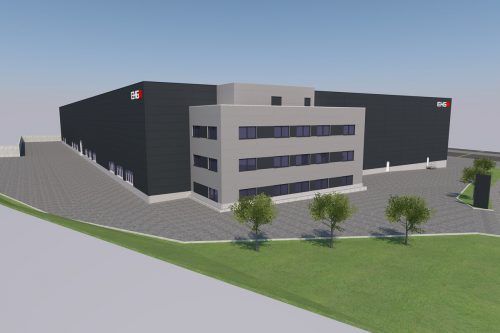 In Heubach (Nähe Stuttgart) errichtet EHG eine Lagerhalle mit 8625 und Büroflächen mit 550 Quadratmetern Nutzfläche. FA