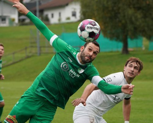 Kapitän Tobias Heinisch ging beim Spiel wie immer voran. Franz Kopf