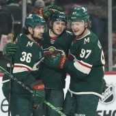 Marco Rossi brillierte auch zwischen Minnesotas Superstars