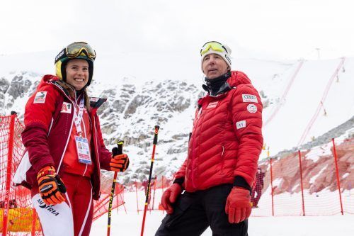 Mit Livio Magoni hat Katharina Liensberger eine neue Vertrauensperson für ihr Training gefunden. GEPA