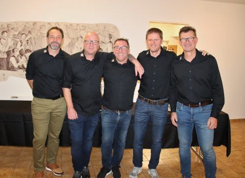 Organisationsteam: Stefan Schwendinger, Bernd Langer, Christoph Rohner, Andreas Böhler und Manfred Gasser.  nam/5