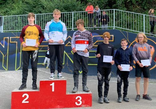 Raphael Nachbaur siegte in der Klasse Boys 14/15. BMX-Club Sparkasse Bludenz
