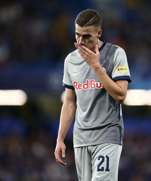 Salzburgs Luka Sucic spielte selbst schon für Dinamo Zagreb. GEPA