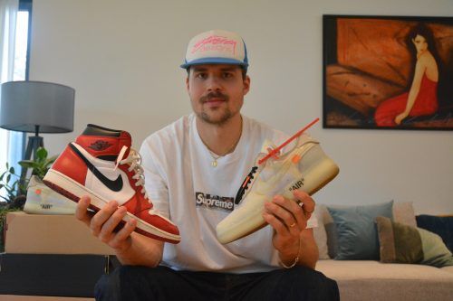 Sneakers sind Haberls Leidenschaft. Seit seinem zwölften Lebensjahr sammelt er Schuhe.  bvs (2)