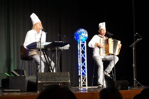 Spitzenköche der anderen Art: Markus Linder und Hubert Trenkwalder. hapf