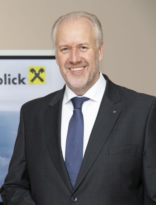 Thomas Nussbaumer, designierter Vorstand Raiffeisen Landesbank.  RLB