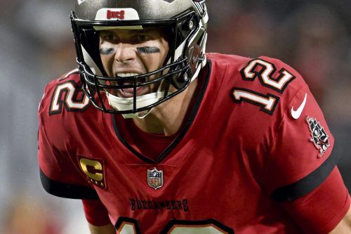 Tom Brady und die Tampa Bay Buccaneers sind außer Form. AP