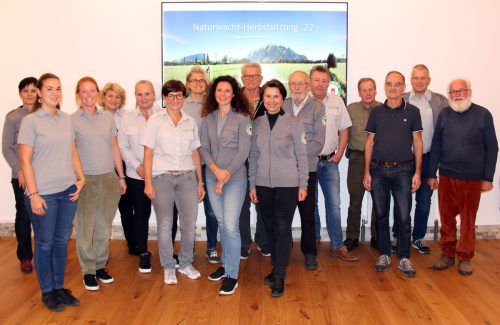 Über gleich drei neue Mitglieder konnten sich die Naturwächter aus Feldkirch freuen. NAturwächter