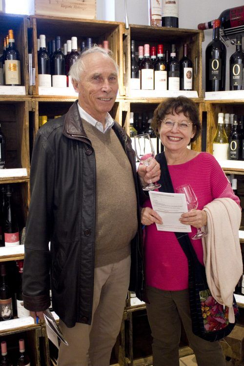 Uwe Bergmeister verkostete mit Nicole Joos.