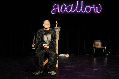 Vivienne Causemann in und als „King Kong Vivienne“. VLT/Anja Köhler