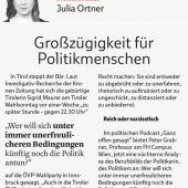 Politik nicht immer nur schlechtreden