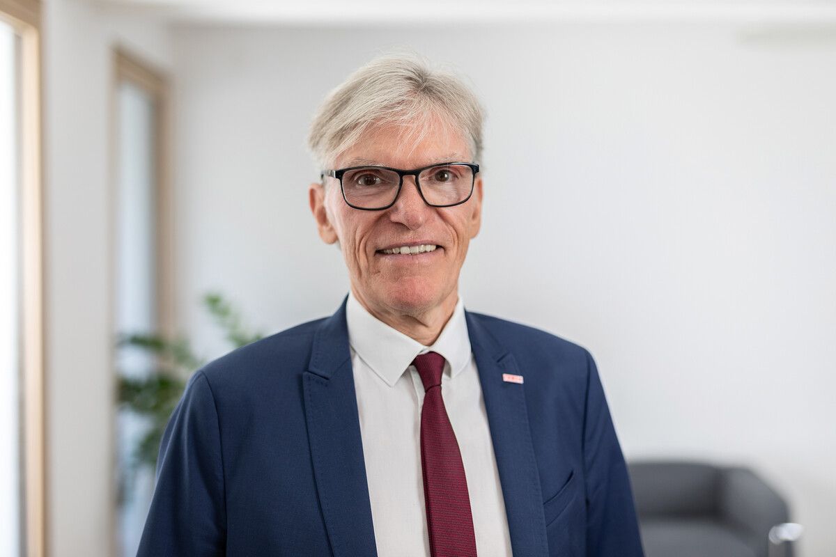 Wilfried Hopfner, Präsident der Wirtschaftskammer Vorarlberg.