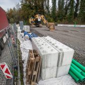 A-14-Parkplatz wird zur Sperrzone