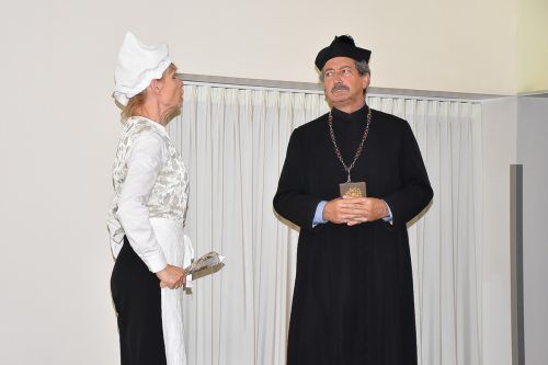 Alfons und Christine Noventa gastierten mit ihrem Stück „Servus Kathi! Grüß dich Franz!“ in Lochau.