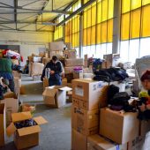 Sammelaktion für die Menschen auf der Balkanroute