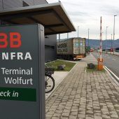 Trotz Streik herrschte am Terminal Wolfurt Betriebsamkeit