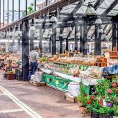 Markthalle statt altem Bazar