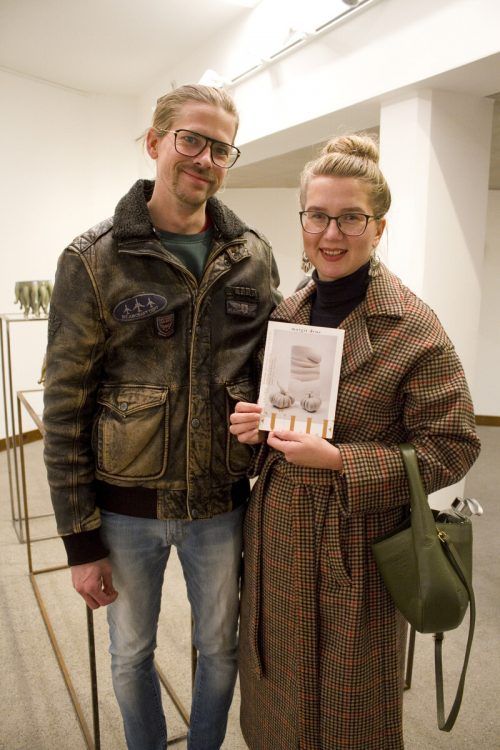 Anastasia und Simon Häberle kamen mit Einladung.