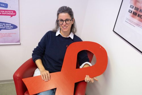 Angela Knill ist die Leiterin der Aidshilfe Vorarlberg.