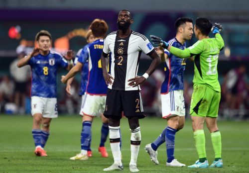 Antonio Rüdiger und Co. dürfen sich gegen Spanien keinen weiteren Umfaller leisten – sonst ist die WM in Katar vorbei. reuters