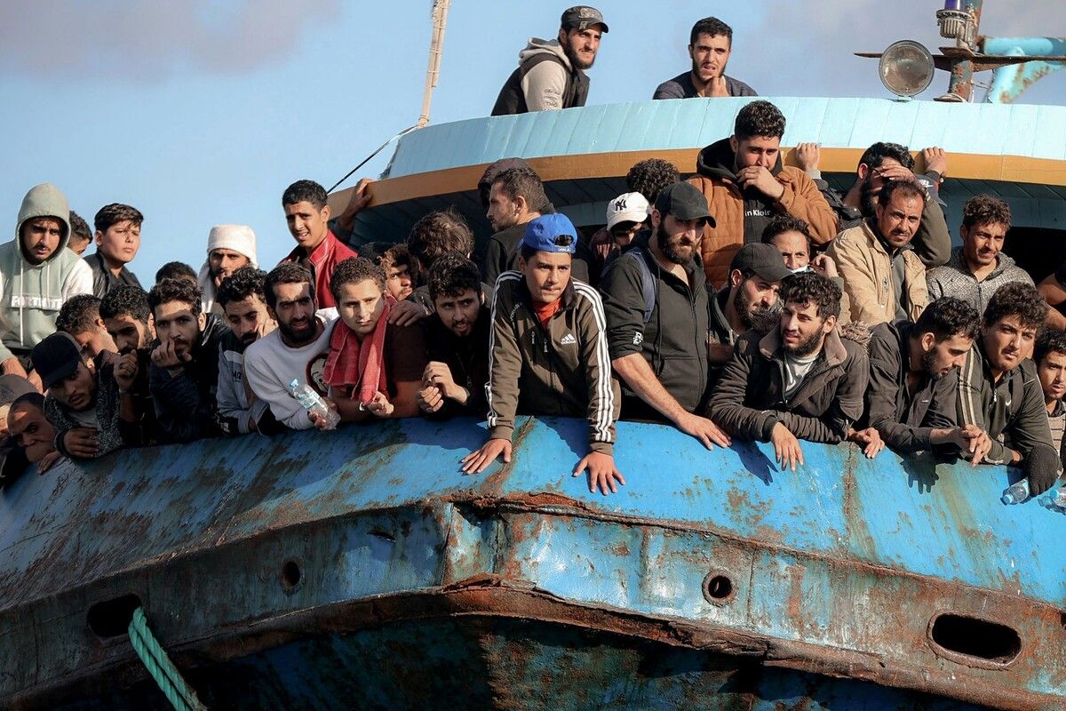 Bis Anfang Mai haben laut UNHCRLaut bereits 2881 Migranten Kreta erreicht.⇒AFP