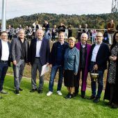 Kunstrasenplatz wurde feierlich eingeweiht