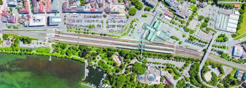 Das Areal mit dem und um den Bahnhof Bregenz beschäftigt Stadtplaner von Wien bis in die Niederlande. Bregenz/Stiplovsek
