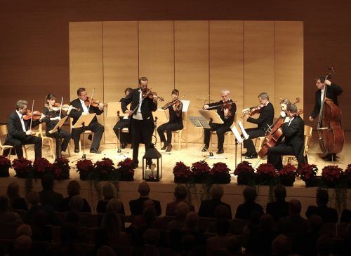 Das Ensemble der Wiener Streichersolisten mit Matthias Honeck in der Soloposition. Fritz Jurmann (2)