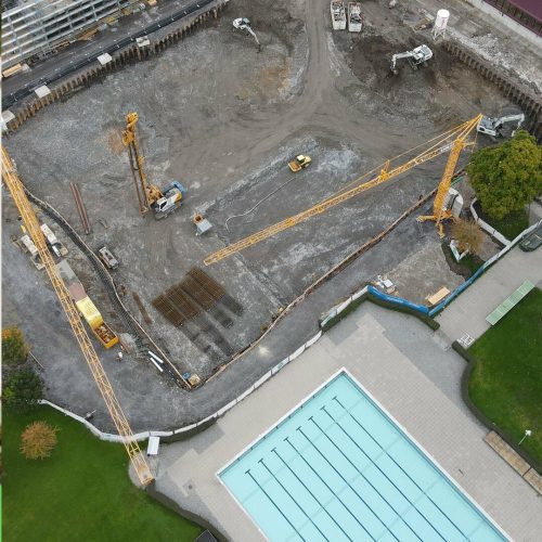 Das Hallenbadprojekt ist im kommenden Jahr einer der größten Posten im Bregenzer Budget.  O & S