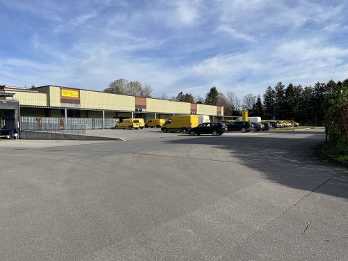 Die Verteilzentrale in Meiningen muss derzeit als Ersatz für Koblach herhalten.  VN/RAUCH