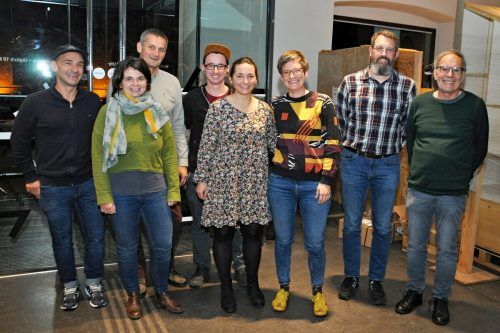 Der teilweise erneuerte Vorstand des Alpenvereins Dornbirn wurde einstimmig gewählt. lcf (4)
