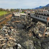 Brandinferno in Koblach: Akkus mögliche Ursache