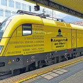 ÖBB werben für Jungprofis am Werk