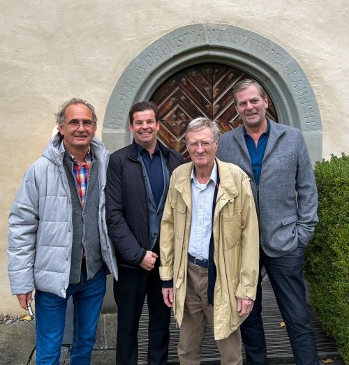 Die Gesellschafter der BWI Unternehmensberatung: Franz Meusburger, Mathias Burtscher, Gerd Ulmer und Michael Mall.  bwi