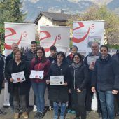 Umweltfreundliche Kilometer zurückgelegt