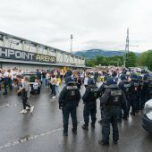So viel Polizei wie noch nie beim Derby