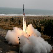 Indien schoss erstmals private Rakete ins All